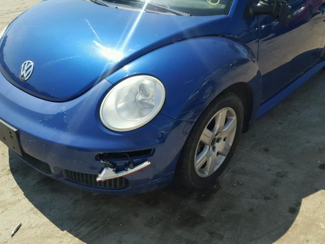 3VWRG31C07M504937 - 2007 VOLKSWAGEN NEW BEETLE 蓝色 照片 9