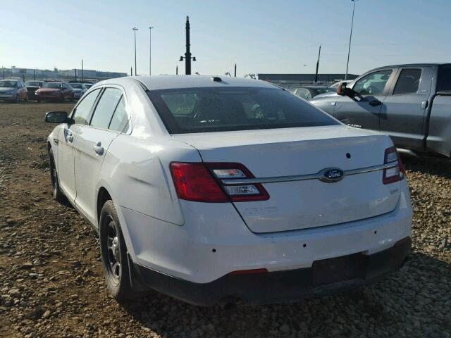 1FAHP2MT0FG157919 - 2015 FORD TAURUS POL WHITE photo 3