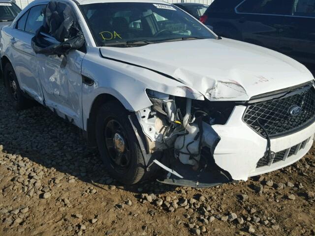 1FAHP2MT0FG157919 - 2015 FORD TAURUS POL WHITE photo 9