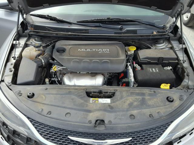 1C3CCCAB0FN534461 - 2015 CHRYSLER 200 LIMITE SILVER photo 7