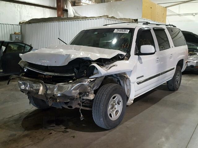 3GKFK16T01G204939 - 2001 GMC YUKON XL K WHITE photo 2