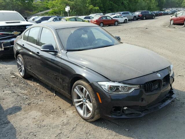 WBA8D9G58JNU69142 - 2018 BMW 330 XI Noir photo 1