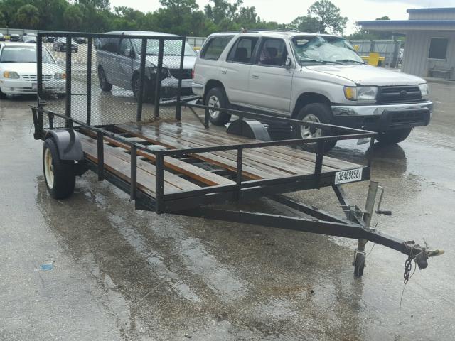 NOVIN0200826737 - 2003 UTILITY TRAILER BLACK photo 1