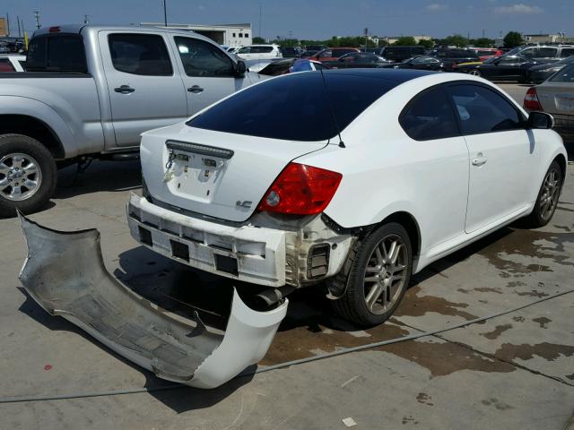 JTKDE167060122095 - 2006 TOYOTA SCION TC 白色 照片 4