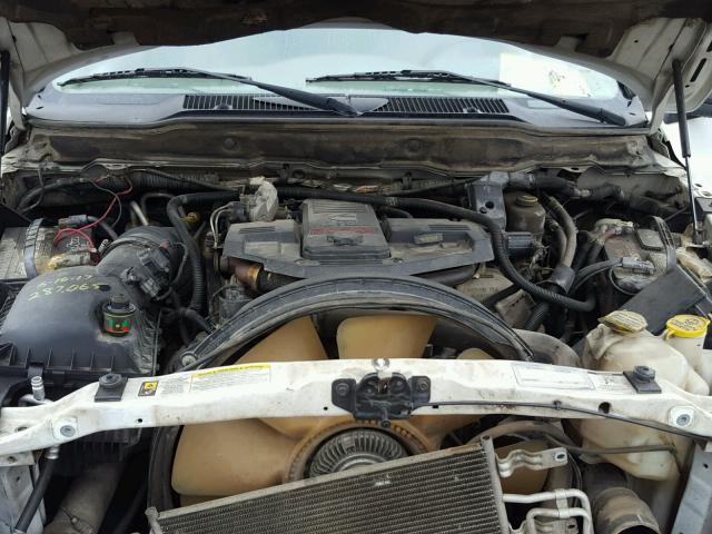 3D7KS28A57G775658 - 2007 DODGE RAM 2500 S Սպիտակ լուսանկար 7