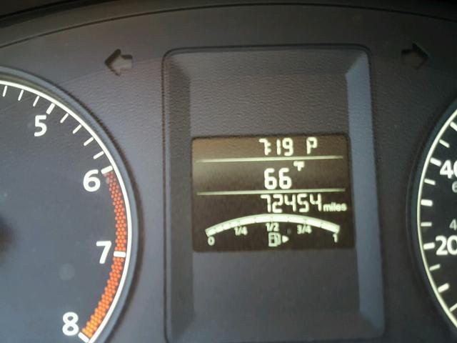 3VW2K7AJ5DM366717 - 2013 VOLKSWAGEN JETTA BASE 黑色 照片 8