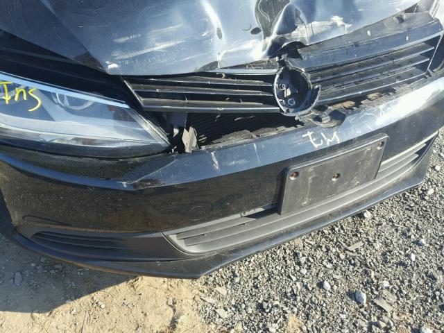 3VW2K7AJ5DM366717 - 2013 VOLKSWAGEN JETTA BASE 黑色 照片 9