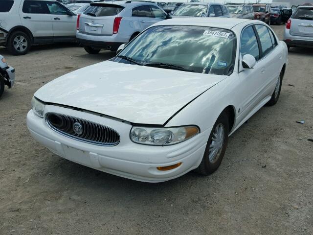 1G4HP52K534198870 - 2003 BUICK LESABRE CU WHITE photo 2