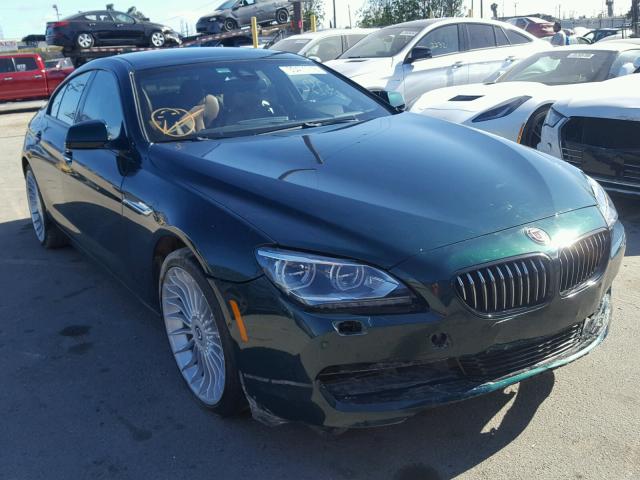 WBA6B4C54FD986151 - 2015 BMW 650 XI GREEN photo 1