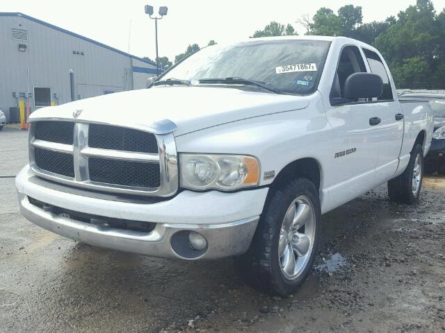 1D7HA18D84J255689 - 2004 DODGE RAM 1500 S WHITE photo 2