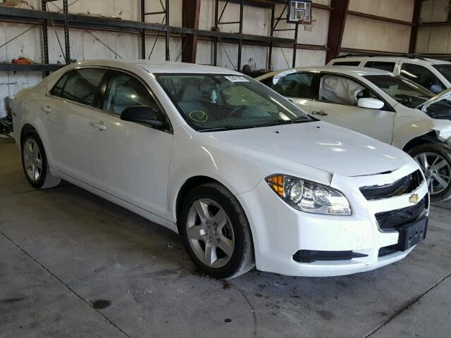 1G1ZB5E11BF181800 - 2011 CHEVROLET MALIBU LS WHITE photo 1