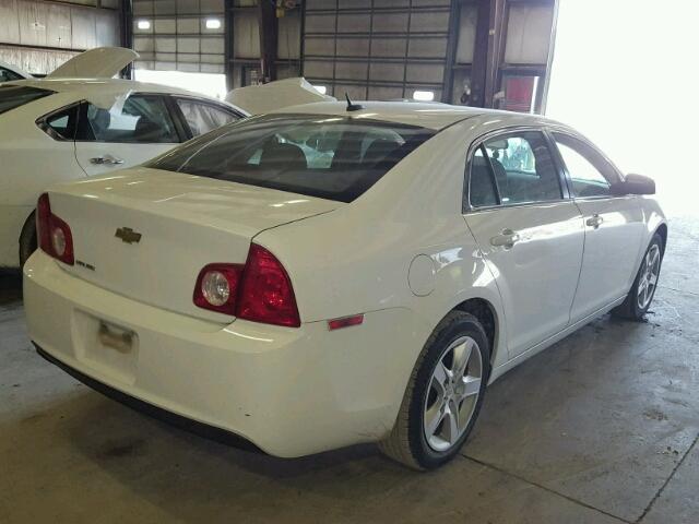1G1ZB5E11BF181800 - 2011 CHEVROLET MALIBU LS WHITE photo 4