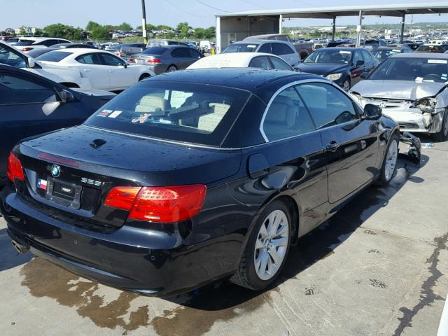 WBADW3C57DJ527507 - 2013 BMW 328 I BLACK photo 4