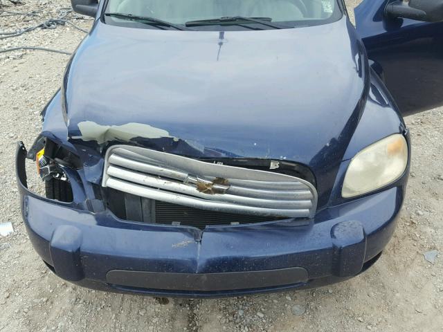 3GNDA13D97S519156 - 2007 CHEVROLET HHR LS BLUE photo 7