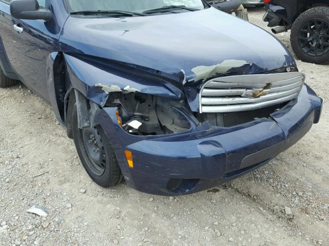 3GNDA13D97S519156 - 2007 CHEVROLET HHR LS BLUE photo 9