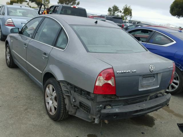 WVWTH63BX3P385195 - 2003 VOLKSWAGEN PASSAT GLX 银色 照片 3