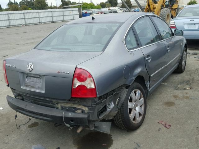 WVWTH63BX3P385195 - 2003 VOLKSWAGEN PASSAT GLX 银色 照片 4