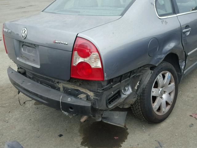 WVWTH63BX3P385195 - 2003 VOLKSWAGEN PASSAT GLX 银色 照片 9