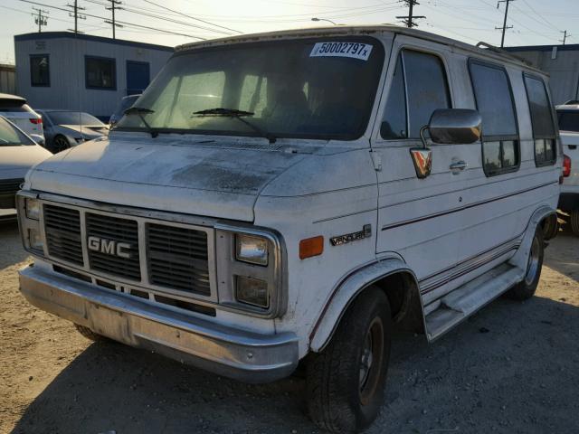 2GDEG25Z6M4513956 - 1991 GMC RALLY WAGO WHITE photo 2