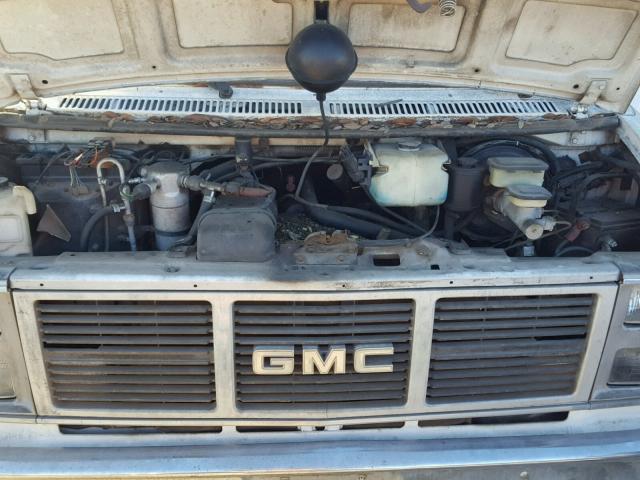 2GDEG25Z6M4513956 - 1991 GMC RALLY WAGO WHITE photo 7