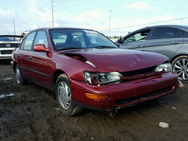 2T1BB02E2TC142887 - 1996 TOYOTA COROLLA DX BURGUNDY photo 1