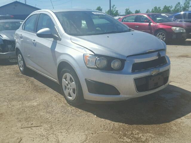 1G1JA5SH7F4154796 - 2015 CHEVROLET SONIC LS Gümüş foto 1