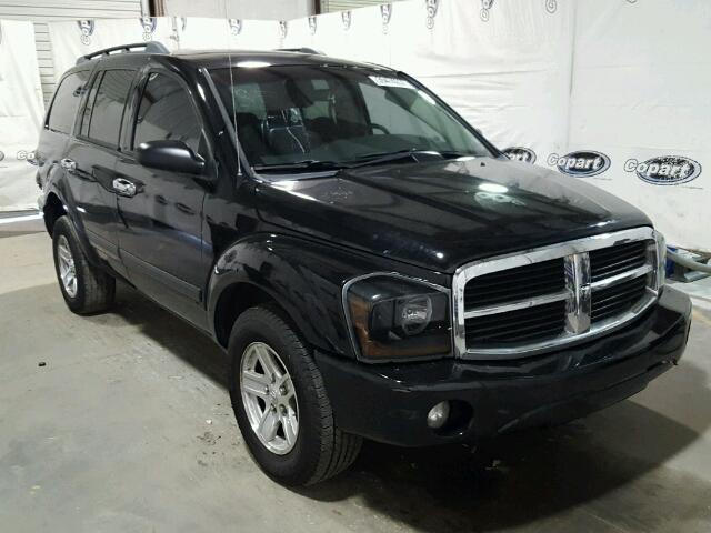 1D4HD48N36F174927 - 2006 DODGE DURANGO SL BLACK photo 1