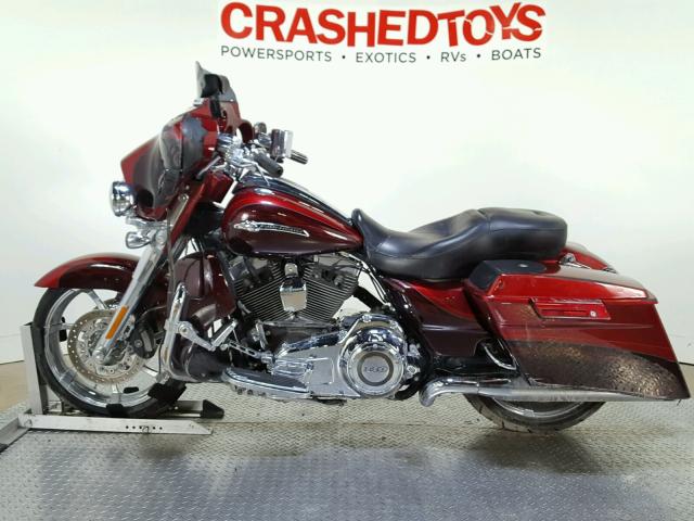 1HD1PZ813CB957666 - 2012 HARLEY-DAVIDSON FLHXSE3 CV RED photo 5