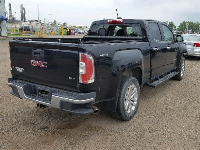 1GTG6CE33F1238008 - 2015 GMC CANYON SLT BLACK photo 4