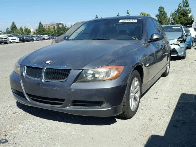 WBAVB13596PT18824 - 2006 BMW 325 I CHARCOAL photo 2