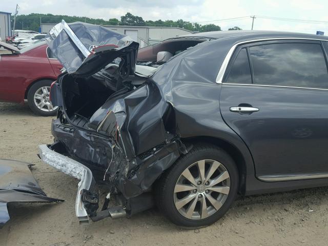 4T1BK3DB8BU396265 - 2011 TOYOTA AVALON BAS GRAY photo 9