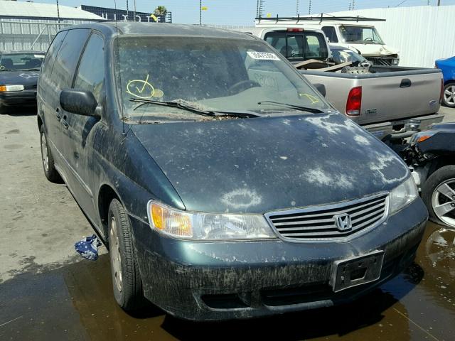 2HKRL1855YH541466 - 2000 HONDA ODYSSEY LX GREEN photo 1