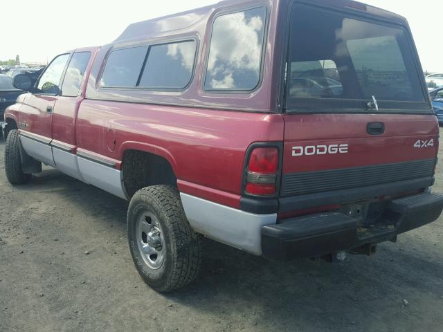3B7HF1272WG159447 - 1998 DODGE RAM Rojo foto 3