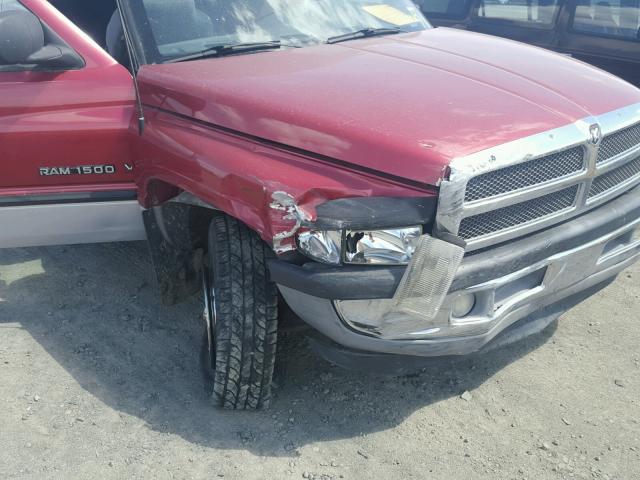 3B7HF1272WG159447 - 1998 DODGE RAM Rojo foto 9