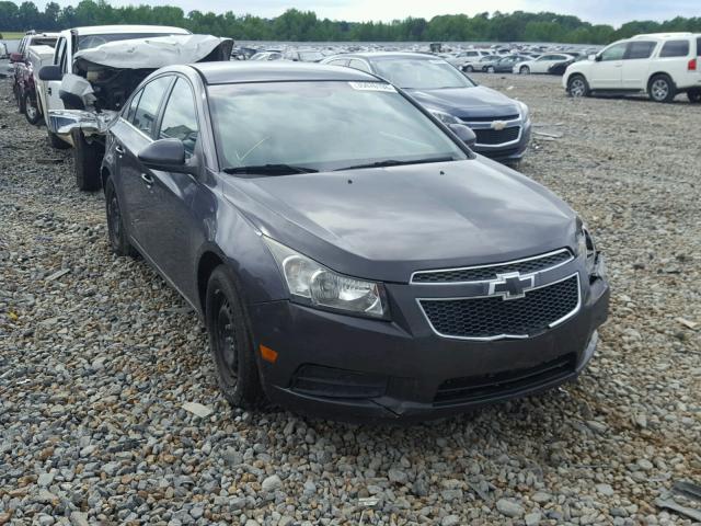 1G1PF5S92B7149079 - 2011 CHEVROLET CRUZE LT GRAY photo 1