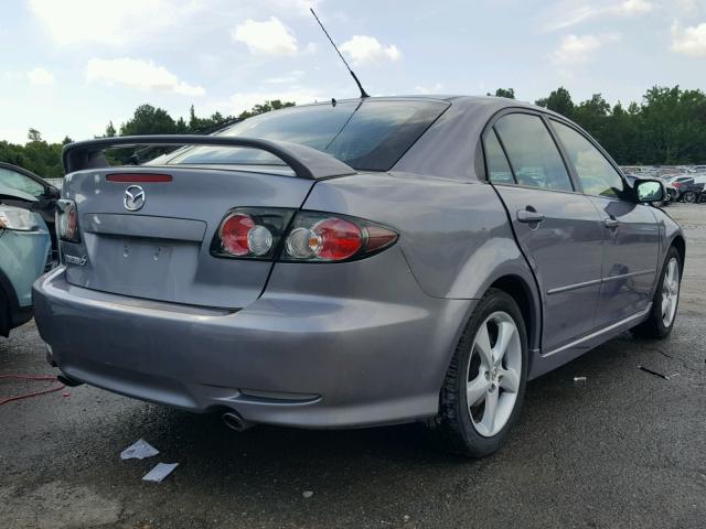 1YVHP84C685M41187 - 2008 MAZDA 6 I GRAY photo 4