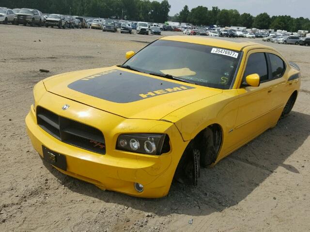 2B3LA53H66H373669 - 2006 DODGE CHARGER R/ YELLOW photo 2