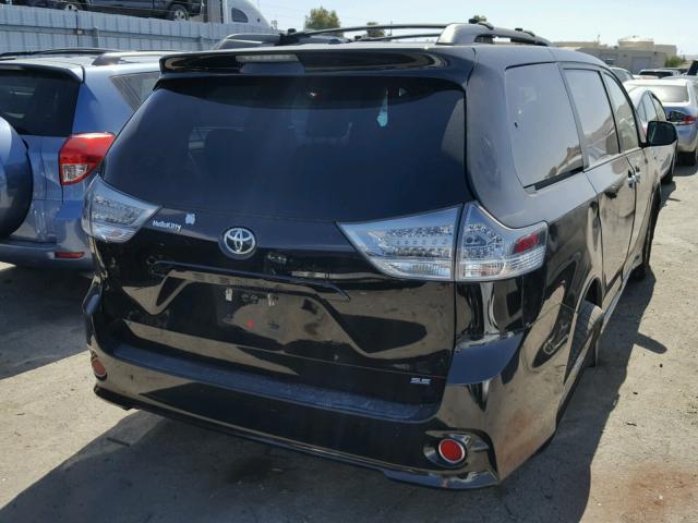 5TDXK3DC7DS292666 - 2013 TOYOTA SIENNA SPO BLACK photo 4