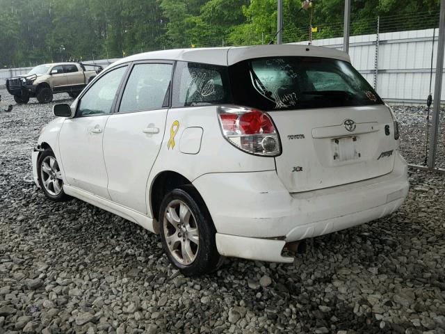 2T1KR32E37C679822 - 2007 TOYOTA COROLLA MA WHITE photo 3