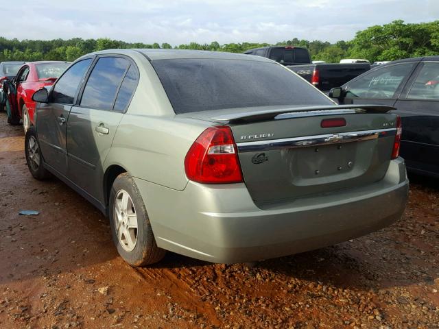 1G1ZT54875F276927 - 2005 CHEVROLET MALIBU LS GREEN photo 3
