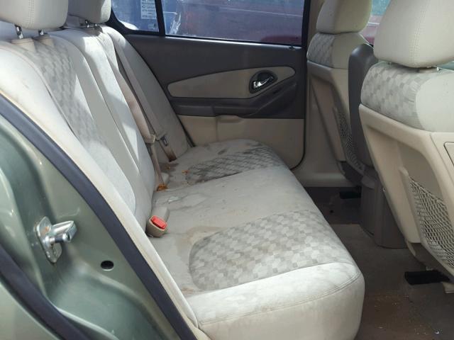 1G1ZT54875F276927 - 2005 CHEVROLET MALIBU LS GREEN photo 6