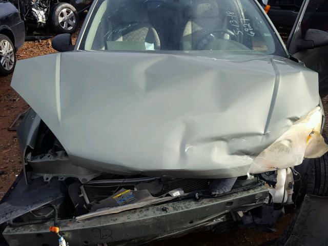 1G1ZT54875F276927 - 2005 CHEVROLET MALIBU LS GREEN photo 7