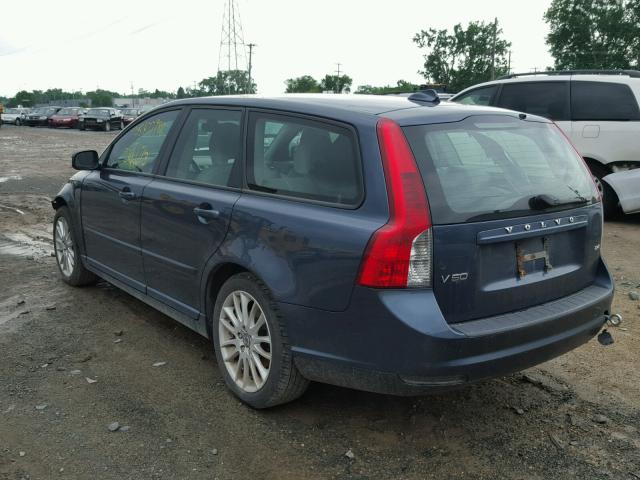 YV1382MW5A2532862 - 2010 VOLVO V50 2.4I BLUE photo 3