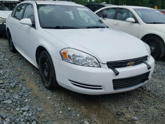 2G1WD5EM4B1262787 - 2011 CHEVROLET IMPALA POL WHITE photo 1