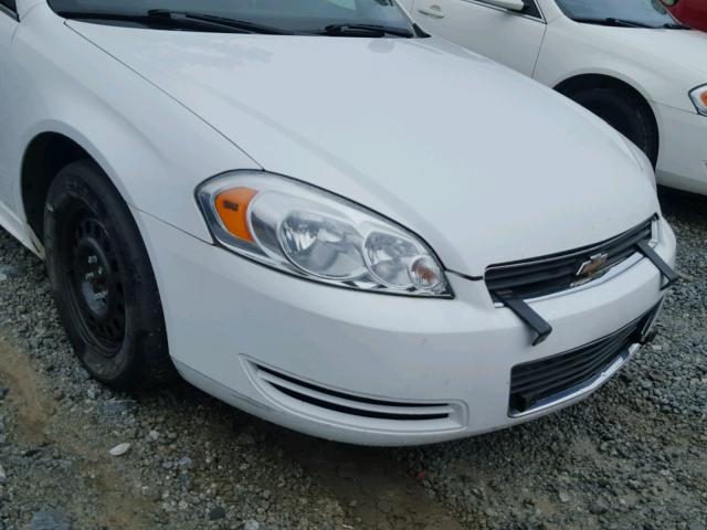 2G1WD5EM4B1262787 - 2011 CHEVROLET IMPALA POL WHITE photo 9