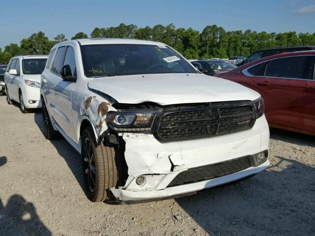 1C4RDHAG2JC186324 - 2018 DODGE DURANGO SX WHITE photo 1