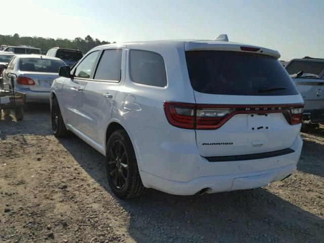 1C4RDHAG2JC186324 - 2018 DODGE DURANGO SX WHITE photo 3