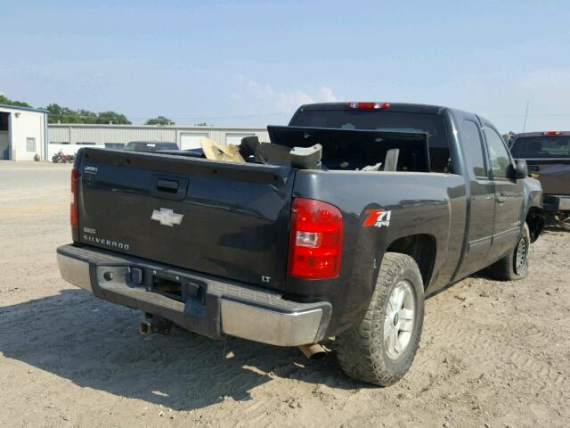 2GCEK290991125319 - 2009 CHEVROLET SILVERADO BLACK photo 4