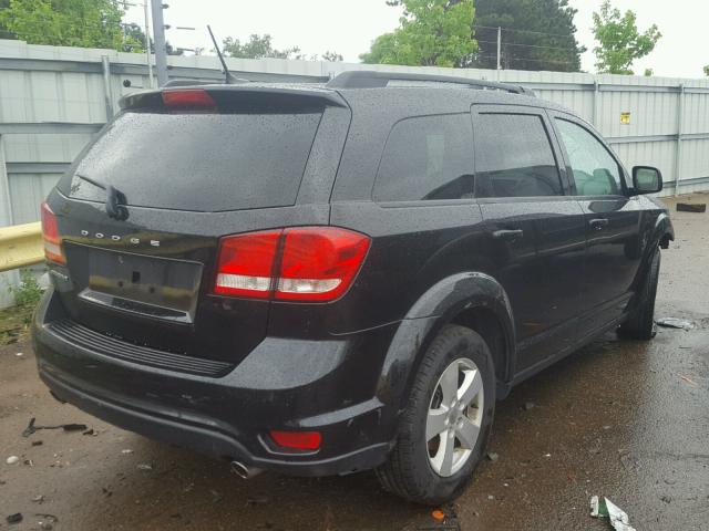 3C4PDCBG9CT135225 - 2012 DODGE JOURNEY SX BLACK photo 4