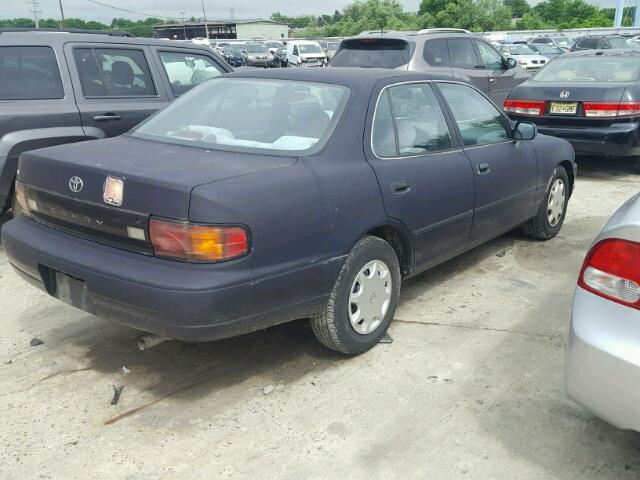 4T1SK11E9NU075777 - 1992 TOYOTA CAMRY DLX BLUE photo 4